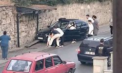 Belediye Durağına Çarptı!