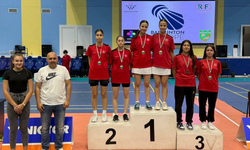 Osmangazili badmintonculardan ‘Hebar U17 Bulgaria Open’da üstün başarı
