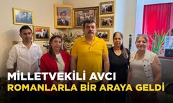 Milletvekili Avcı Romanlarla bir araya geldi