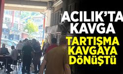 Acılık'ta kavga! Kahvehanedeki tartışma kavgaya dönüştü