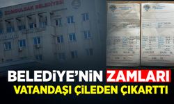 Zonguldak Belediyesi su faturası vatandaşı çileden çıkarttı