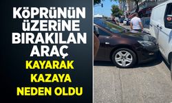 Zonguldak'ta akıl almaz olay! Araç olduğu yerden kayarak kazaya neden oldu