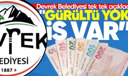 Devrek Belediyesi yine tek tek açıkladı: "Gürültü yok, iş var"