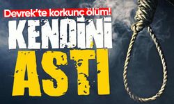 Devrek'te korkunç olay: Kendini asarak yaşamına son verdi!