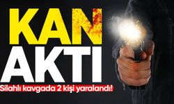 Silahlı kavgada 2 kişi yaralandı!