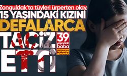Zonguldak'ta tüyleri ürperten olay: 15 yaşındaki kızını defalarca taciz etti!