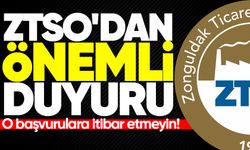 ZTSO'dan önemli kredi duyurusu: O başvurulara itibar etmeyin!