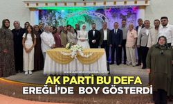 AK Parti Ereğli'de nikah törenine katıldı