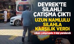 Devrek'te çatışma! Uzun namlulu silah ile karşılık verdi