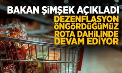 Bakan Şimşek'ten enflasyon mesajı: 3 yıllık beklentiyi açıkladı