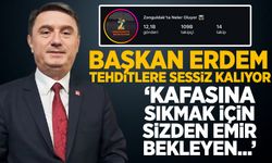 Tahsin Erdem sessiz kalıyor! Gazetecilere hakaret ve tehditler geliyor