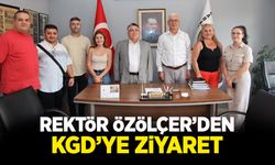 BEUN Rektör'ü Özölçer KGD'yi ziyaret etti
