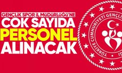Gençlik Spor İl Müdürlüğü'ne çok sayıda işçi alınacak