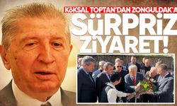 Köksal Toptan'dan Zonguldak'a sürpriz ziyaret!
