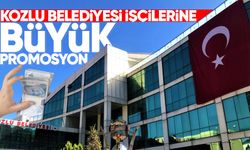 Kozlu Belediyesi işçilerine büyük promosyon!