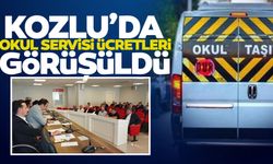 Kozlu’da okul servis ücretleri ile afet imarları görüşüldü