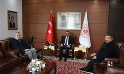 Vali Hacıbektaşoğlu, Avrupa Zonguldaklılar Derneği heyetini kabul etti