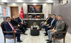 Kaymakam Fatih Yılmaz ilçe Milli Eğitim Müdürünü ziyaret etti