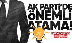 AK Parti'de önemli atama: Belde başkanı değişti!
