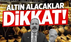 Altın için dikkat çeken çıkış!