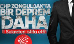 CHP Zonguldak'ta bir deprem daha: İl Sekreteri istifa etti!
