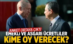 Anket belli oldu: Emekli ve asgari ücretli kime oy verecek?
