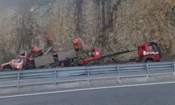 Ereğli’de kamyonet devrildi: 1 Yaralı