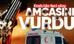 Kozlu'da feci olay: Amcasını vurdu!