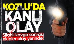 Kozlu'da silahlı kavga: Çok sayıda ekip olay yerinde!