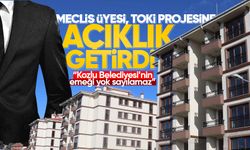 Meclis Üyesi, TOKİ projesine açıklık getirdi: “Kozlu için verilen emeğin sonucudur"