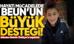 Rektör Özölçer’den akran zorbalığına uğrayan Duha Yıldız'a umut olan destek