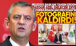Tahsin Erdem, Özgür Özel için Cumhurbaşkanı Erdoğan’ın fotoğrafını kaldırdı!