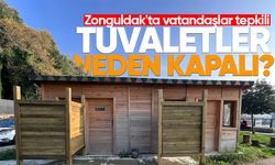 Zonguldak'ta vatandaşlar tepkili: “Tuvaletler neden kapalı?”