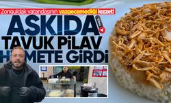 Zonguldaklı esnaftan örnek hareket: Askıda tavuk pilav
