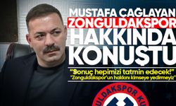 Başkan Çağlayan: "Zonguldakspor’un hakkını kimseye yedirmeyiz"