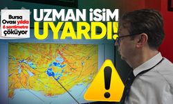 Bursa Ovası yılda 6 santimetre çöküyor: Uzman isim uyardı