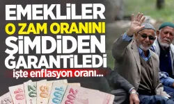 Emeklilerin garantilediği zam oranı netleşti