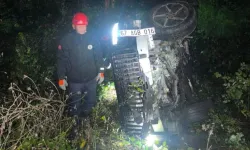 Ereğli’de otomobil şarampole uçtu: Sürücüde 191 promil alkol çıktı