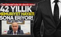 İl Özel İdaresi’nde bir devrin sonu! 42 yıllık memuriyet hayatı sona eriyor