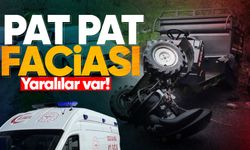 Pat pat kazasında 2 kişi yaralandı