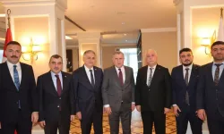 Gençlik ve Spor Bakanı'nı ziyaret ettiler