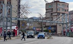 Zonguldak’ta ikinci üst geçitte montaj aşamasına geçildi