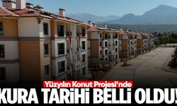 Yüzyılın Konut Projesi’nde kura tarihi belli oldu