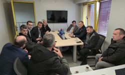 Zonguldak Belediyesi heyeti BURULAŞ’u ziyaret etti