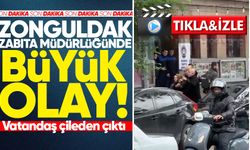 Zonguldak Zabıta Müdürlüğünde olay: Ekipler müdahale etti!