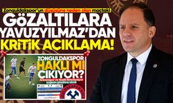 Zonguldakspor’un düşüşüne neden olan maçtaki gözaltılara Yavuzyılmaz’dan kritik açıklama!