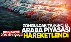 Zonguldak’ta araç sayısı 206 bini geçti, ikinci el piyasası hareketlendi