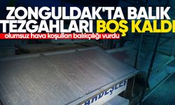 Zonguldak'ta balık tezgahları bomboş kaldı