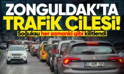 Soğuksu’da trafik manzarası yine değişmedi!