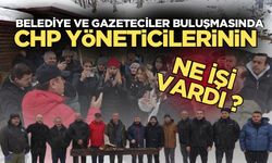 Başkan Erdem’in gazeteciler ile buluşmasında ilginç detay: Oğlu ve İlçe Başkanıda geldi!